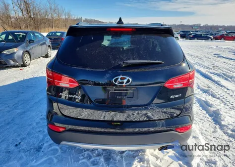 2014 Hyundai Santa Fe Sport from USA, damaged, VIN 5XYZU3LB7EG127520